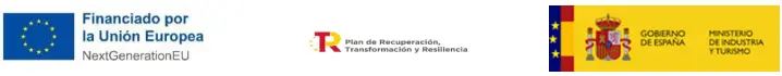 Project financed by the European Union – NextGenerationEU and the Ministry of Industry and Tourism within the Recovery, Transformation and Resilience Plan.